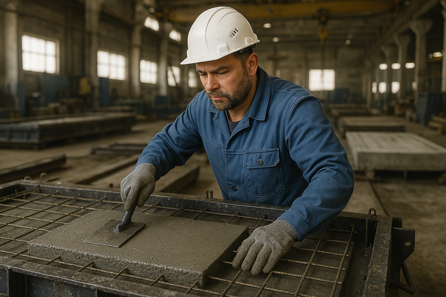 Формовщик на производство ЖБИ